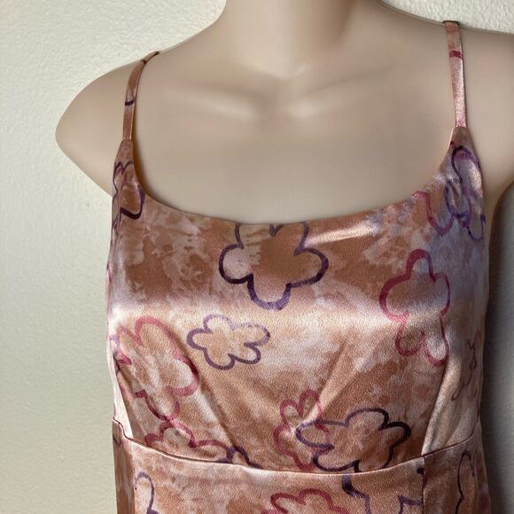 Wild Fable Women’s Sundress Size XL Pink Purple Flowers Fully Lined Dress - Picture 4 of 7
